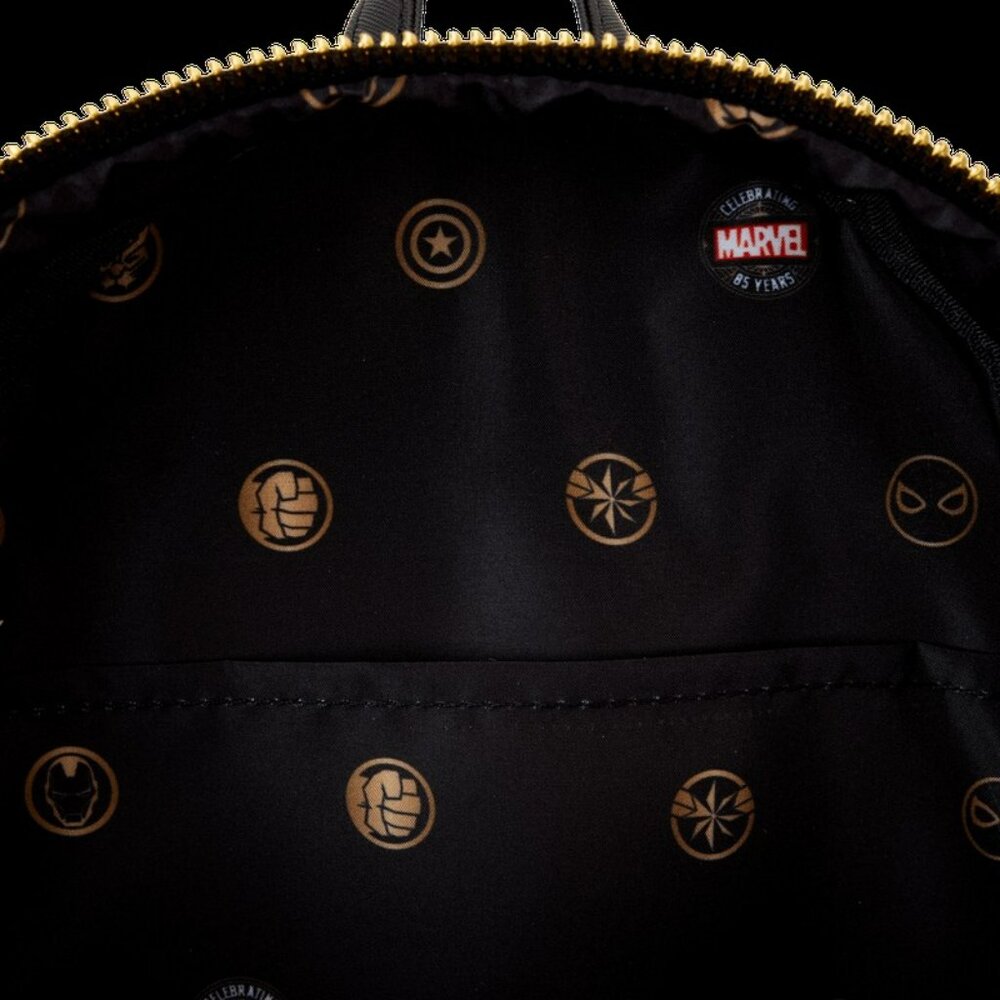 Marvel 85th Anniversary All-Over Print Logo Mini Backpack NWT​ - Picture 4 of 4